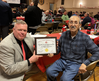 Sheriff Maciol was honored to attend the Clark Mills Fire…