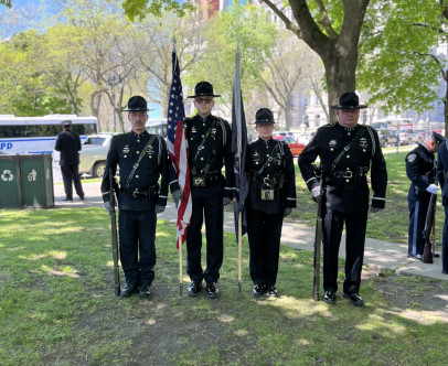 This afternoon, the Sheriff’s Office Honor Guard…