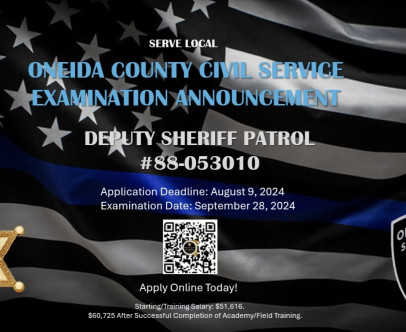 Sheriff’s Office Announces Upcoming Civil Service Test for…