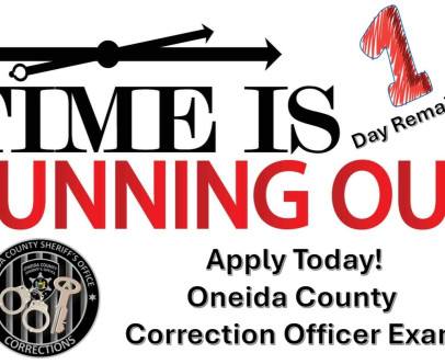 1 day remains to sign up for the upcoming Oneida County…